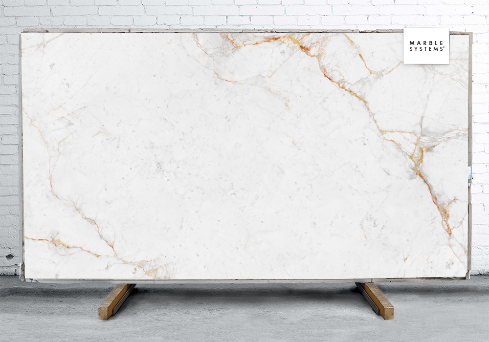 ABU DHABI WHITE SILK SINTERED STONE SLAB WNE10193
