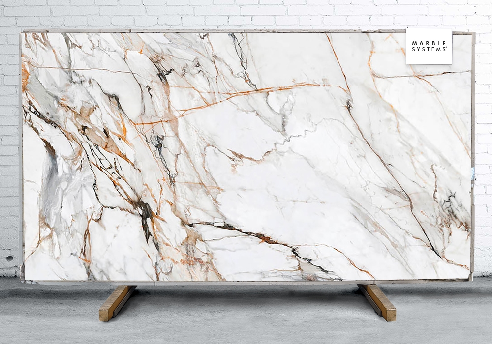 CALACATTA LUXE CL01 ULTRA SOFT SINTERED STONE SLAB WNE10217