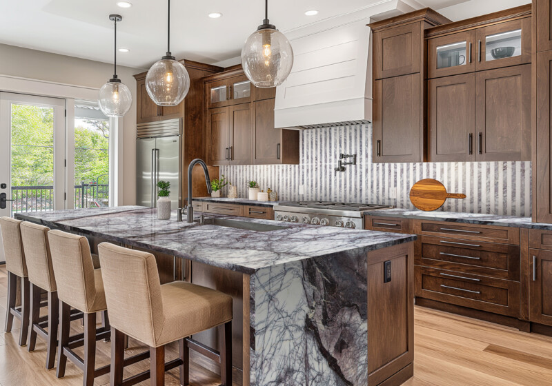 Lilac Polished Marble Slab Random