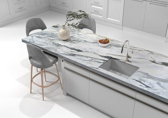 Calacata Vision Polished Marble Slab Random