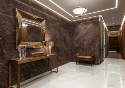Rosa Namibia Polished Marble Slab Random (SL10264) Room Scene Image