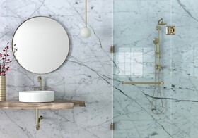 Statuary Polished Marble Slab Random 1 1/4 (SL10297)