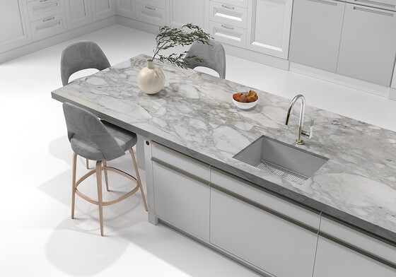 Calacatta Gold Polished Marble Slab Random