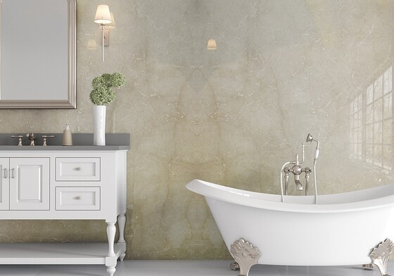 Botticino Classico Polished Marble Slab Random