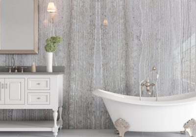 Haisa Light Polished Marble Slab Random 3/4 (SL10456)