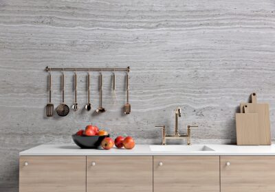 Haisa Light Polished Marble Slab Random 3/4 (SL10456)