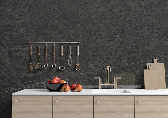 Pietra Cardoso Honed Slate Slab Random