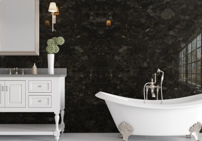 Brown Lapiz Polished Granite Slab Random 1 1/4 (SL10555)