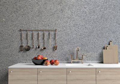 Luna Pearl Polished Granite Slab Random 1 1/4 (SL10567)