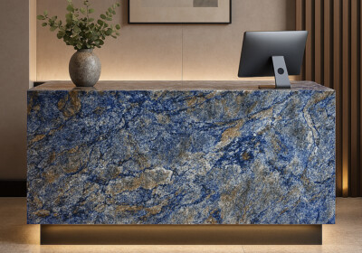 Azul Bahia Polished  Granite Slab Random (SL10583)