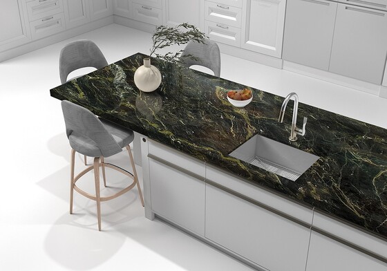 Verde Speranza Polished Marble Slab Random