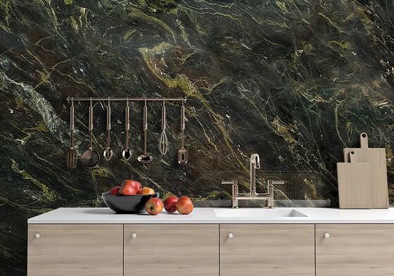 Verde Speranza Polished Marble Slab Random