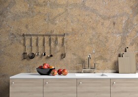 Golden Ruby Honed  Limestone Slab Random (SL10725)