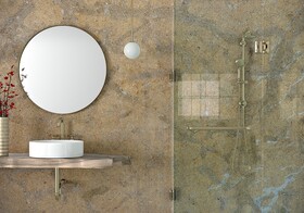 Golden Ruby Honed  Limestone Slab Random (SL10725)