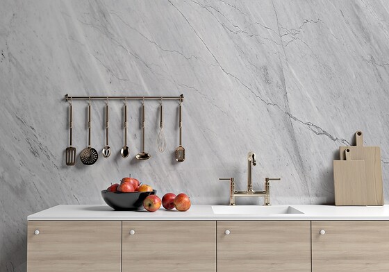 Avenza Honed Marble Slab Random