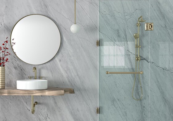 Avenza Honed Marble Slab Random