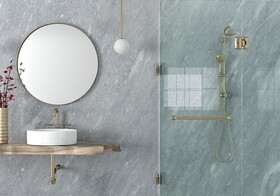 Afyon Grey Polished  Marble Slab Random (SL11129)