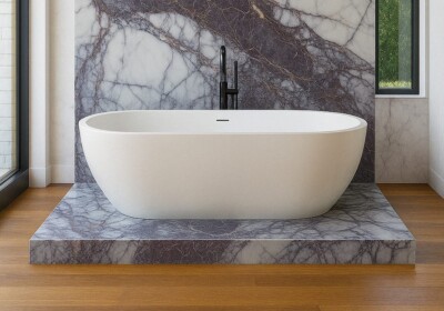 Lilac Honed  Marble Slab Random (SL11582)