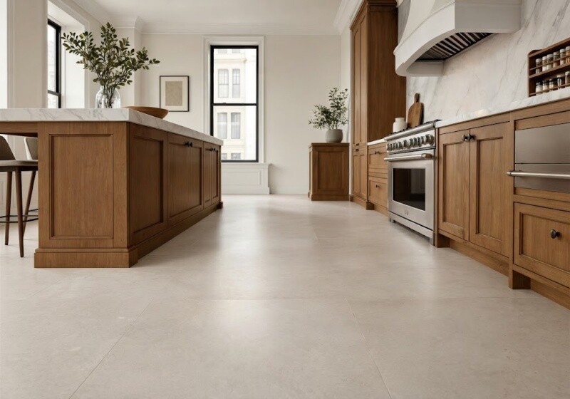 Champagne Belmont Honed Limestone Slab Random (SL11608)
