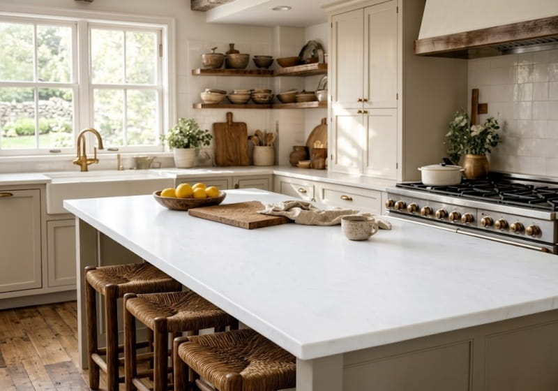 Thassos White Polished Marble Slab Random (SL90108)