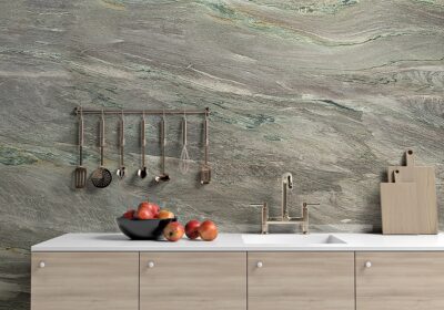 Aquarella Macauba Polished Quartzite Slab Random 1 1/4 (SL90229)