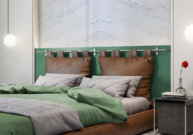 Beryl Macaubas Polished Quartzite Slab Random 1 1/4 (SL90365)