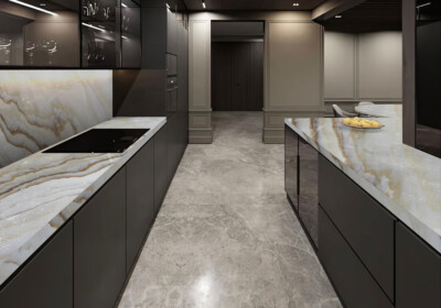 Calacatta Cremo Delicato Ext Polished  Marble Slab Random (SL90411)