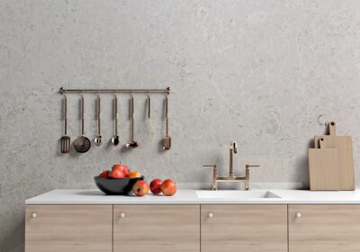 Biancone Polished Marble Slab Random 1 1/4 (SL90470)