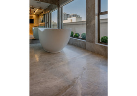 Perla Venato Polished Quartzite Slab Random 1 1/4 (SL90489)