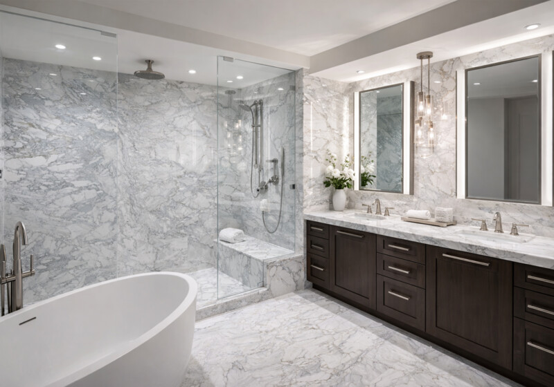 Calacatta Gold Supreme Polished Marble Slab Random
