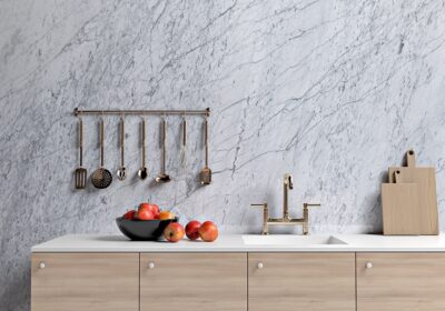 Bianco Gioia Polished Marble Slab Random 1 1/4 (SL90612)
