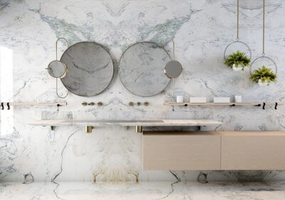 Bianco Raffaello Polished Marble Slab Random 1 1/4 (SL90669)