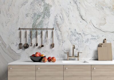 Bianco Raffaello Polished Marble Slab Random 1 1/4 (SL90669)