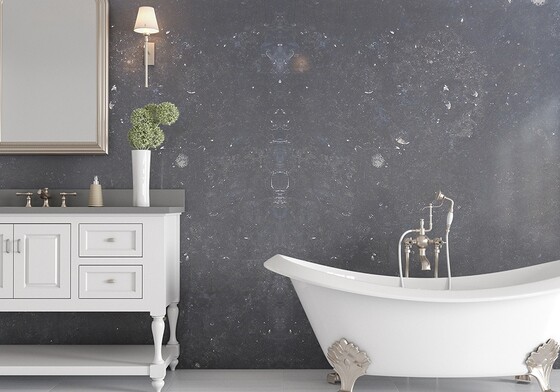 Petit Granit Honed Marble Slab Random