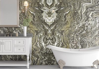 Avalanche Polished Marble Slab Random 1 1/4 (SL90772)