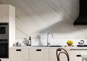 Calacatta Quartzite Polished Quartzite Slab Random 1 1/4 (SL90774)