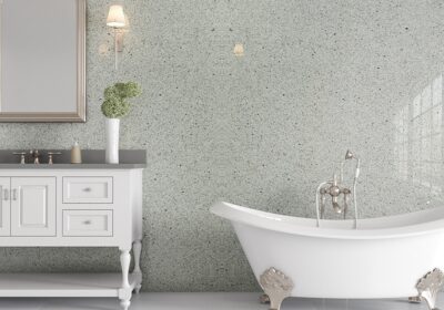 Bethel White Polished Granite Slab Random 1 1/4 (SL90847)