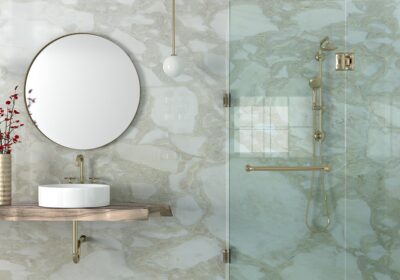African Calacata Polished Marble Slab Random 1 1/4 (SL90852)