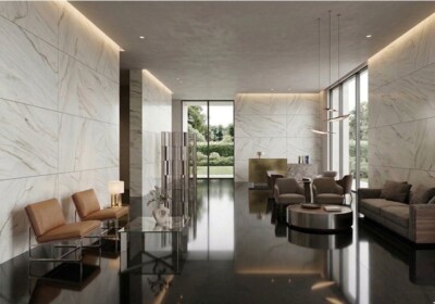 Luce Di Luna Polished Quartzite Slab Random (SL90853) Room Scene Image