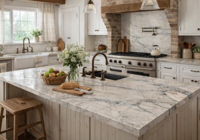 Calacatta Giotto Polished Quartzite Slab Random (SL90859)