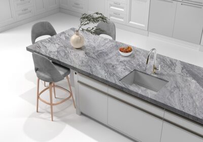 Bardiglio Polished Marble Slab Random 1 1/4 (SL90892)