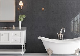 Black Cardosa Leather Granite Slab Random 1 1/4 (SL90899)