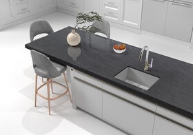 Black Cardosa Leather Granite Slab Random 1 1/4 (SL90899)