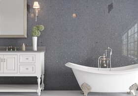 Vulcano Gray Honed Basalt Slab Random 1 1/4 (SL90924)