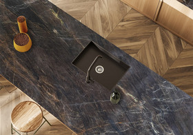 Jatoba Brown Leather Quartzite Slab Random 1 1/4 (SL90934)