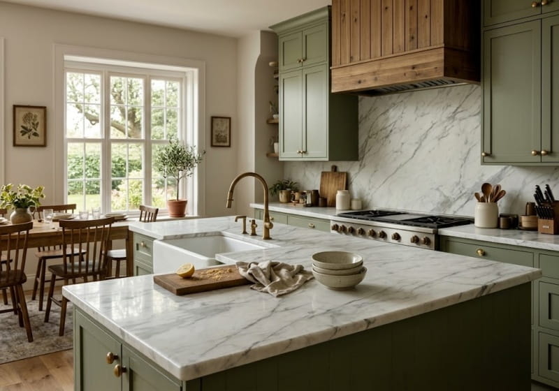 Calacatta Covelano Polished Marble Slab Random (SL90952)