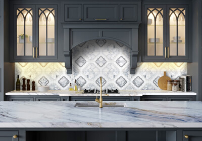 Bianco Venus Polished  Marble Slab Random (SL90997)