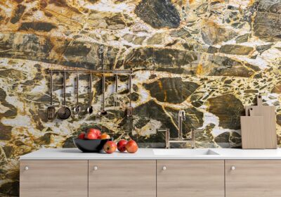 Andes Polished Quartzite Slab Random 1 1/4 (SL91016)