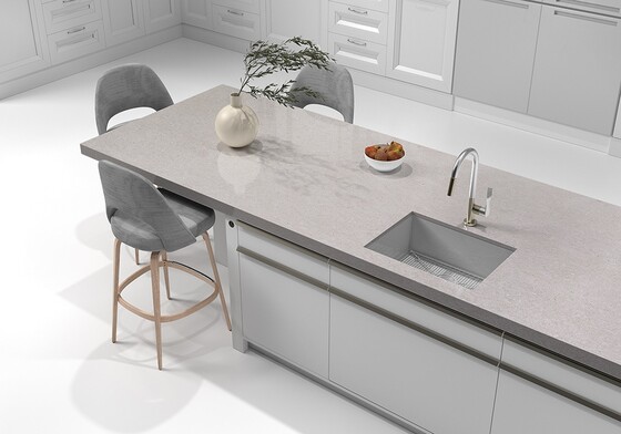 Tesoro Terreno Honed Limestone Slab Random
