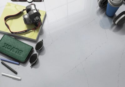Ganges Polished Quartz Slab Random 1 1/4 (SL91047)